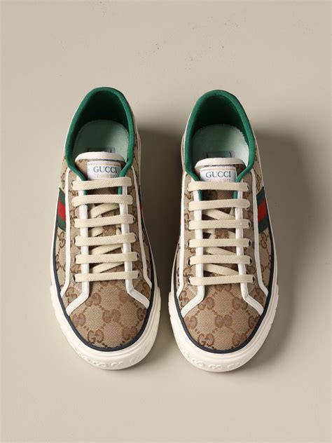 womens gucci tennis shoes|female Gucci tennis shoes.